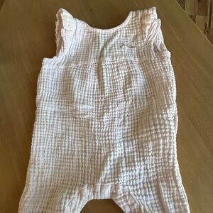 Pink Textured Baby Outfit